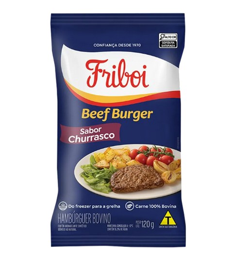 BEEF BURGUER BOV CHUR FRIBOI