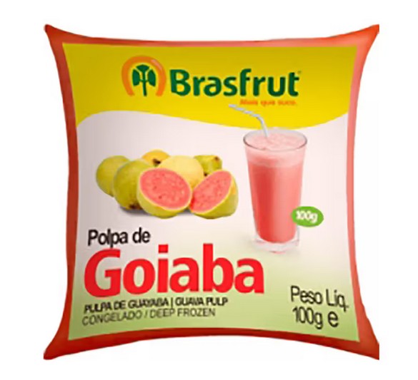 POLPA FRUTA BRASFRUT GOIABA 100G